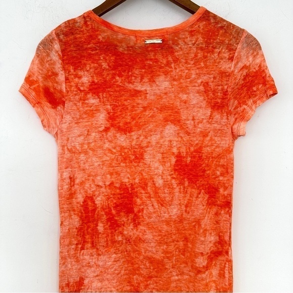 Michael Kors Orange Tie-Dye Women's Dress - Picture 6 of 13